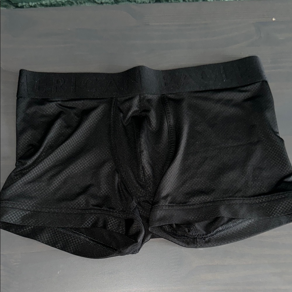 American Eagle black boxers